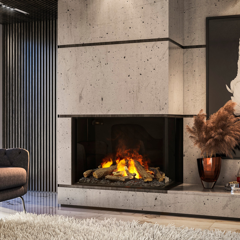 Dimplex X-FEF3226L2R OptiMyst e-MatriX 37" Built-in Water Vapor Fireplace