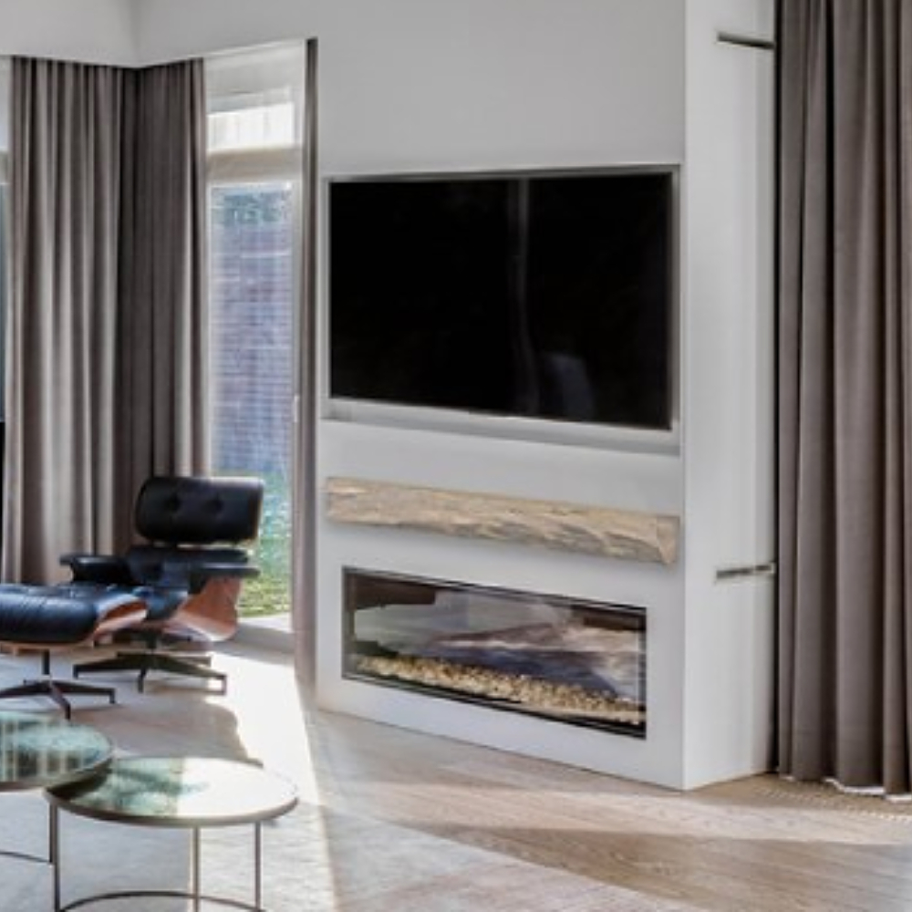 Lexington Hearth 7037 CP-5-LH-PH Cabin Pine Pale Honey 5' Rustic Beam Mantel