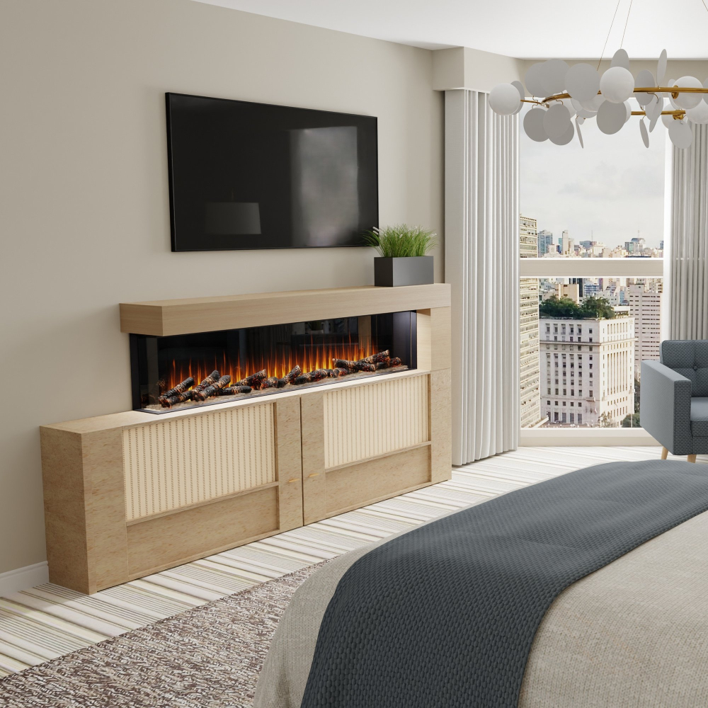 Dimplex 500003155 ULT100 Ignite Ultra 100" Built-in Linear Electric Fireplace